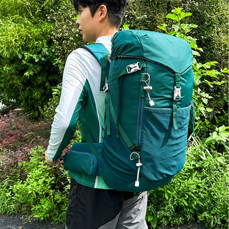 Camping Backpack Large Capacity 40L Climbing Rucksack Waterproof