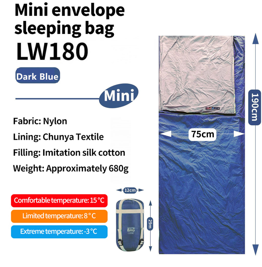 Camping Ultralight Compact Adult Sleeping Bag Waterproof