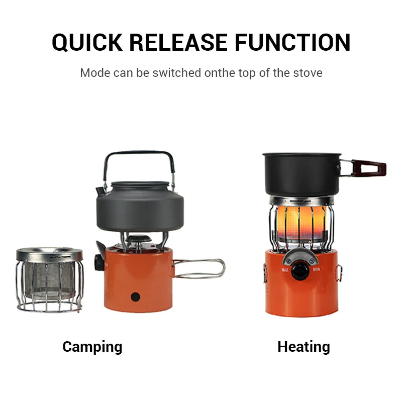 Outdoor Heating Stove Portable Picnic