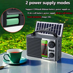 Portable Full Band Solar Radio