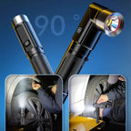 LED Flashlight Rechargeable Magnetic Light Camping Emergency Torch Waterproof
