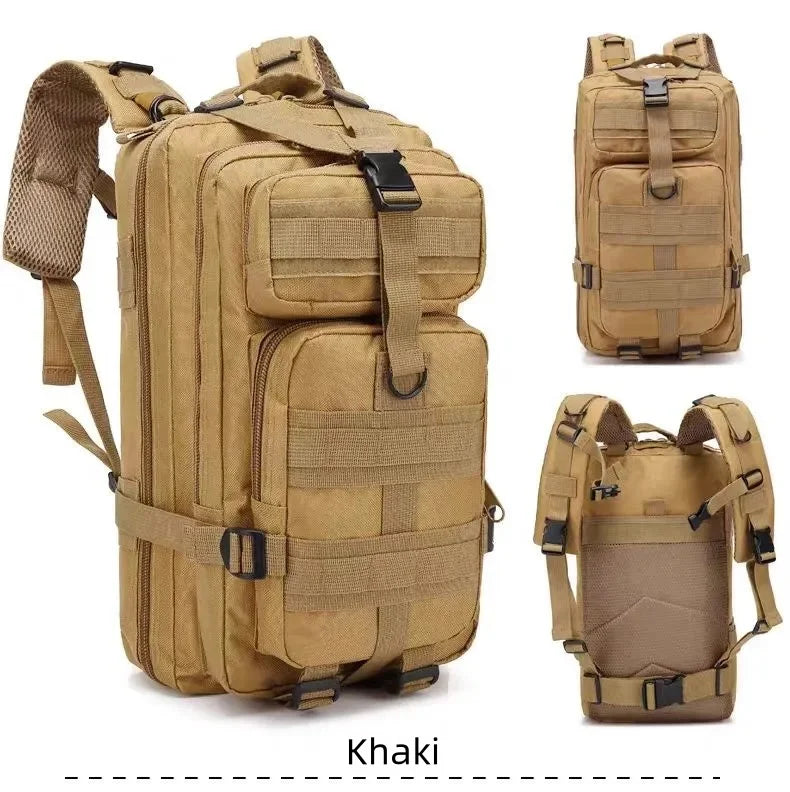 Outdoor hiking backpack, wilderness exploration camping backpack