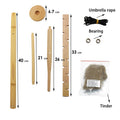 Bow Drill Friction Fire Starter Wood