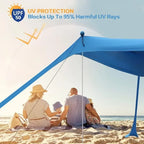 Camping Tent Pop Up Awning Outdoor Beach Sun Shade UV Ultralight