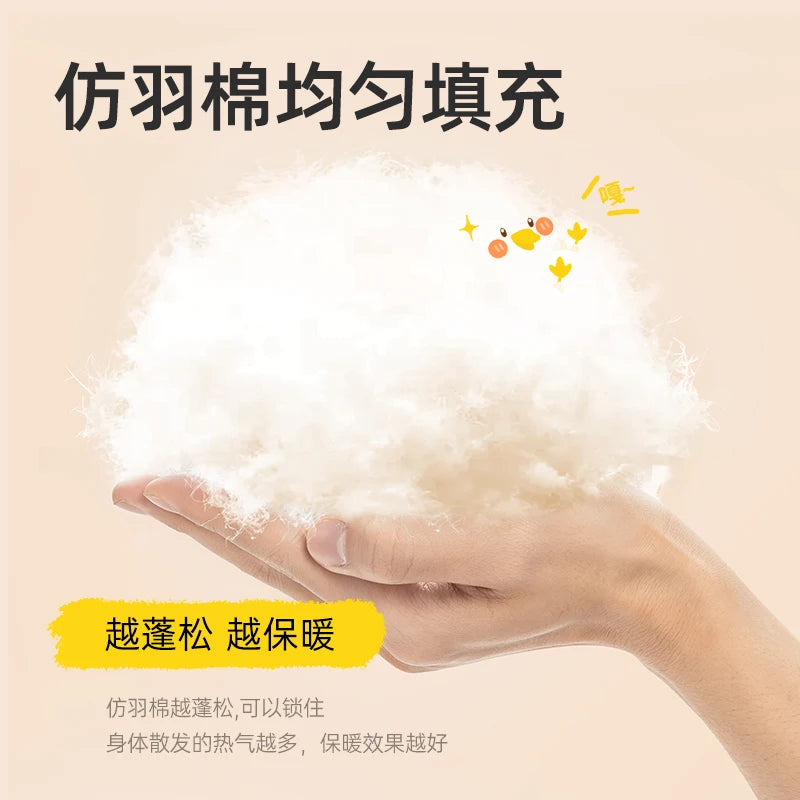 Adult Winter Thickened Cold-Resistant Outdoor Camping Single/Double Sleeping Bag