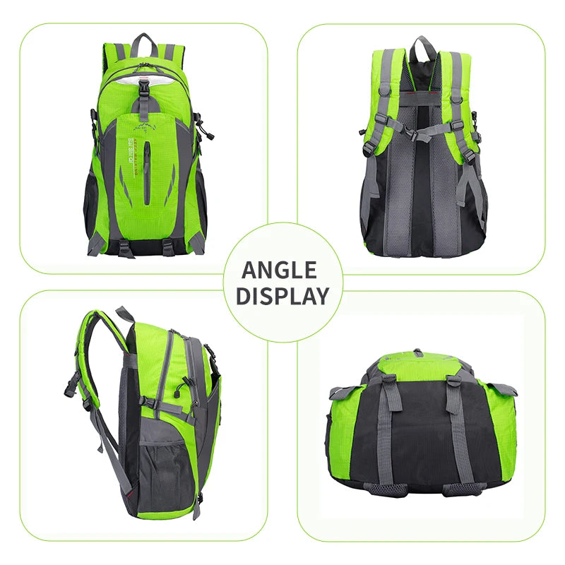 Camping Backpack 40 Liters Large Capacity