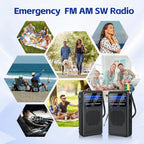 Portable AM FM SW Radio Emergency