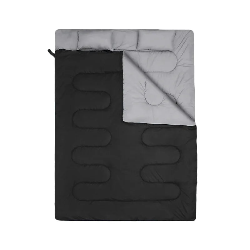 Heated Sleeping Bag pad,6 Heating Zones,USB Power, 2 person