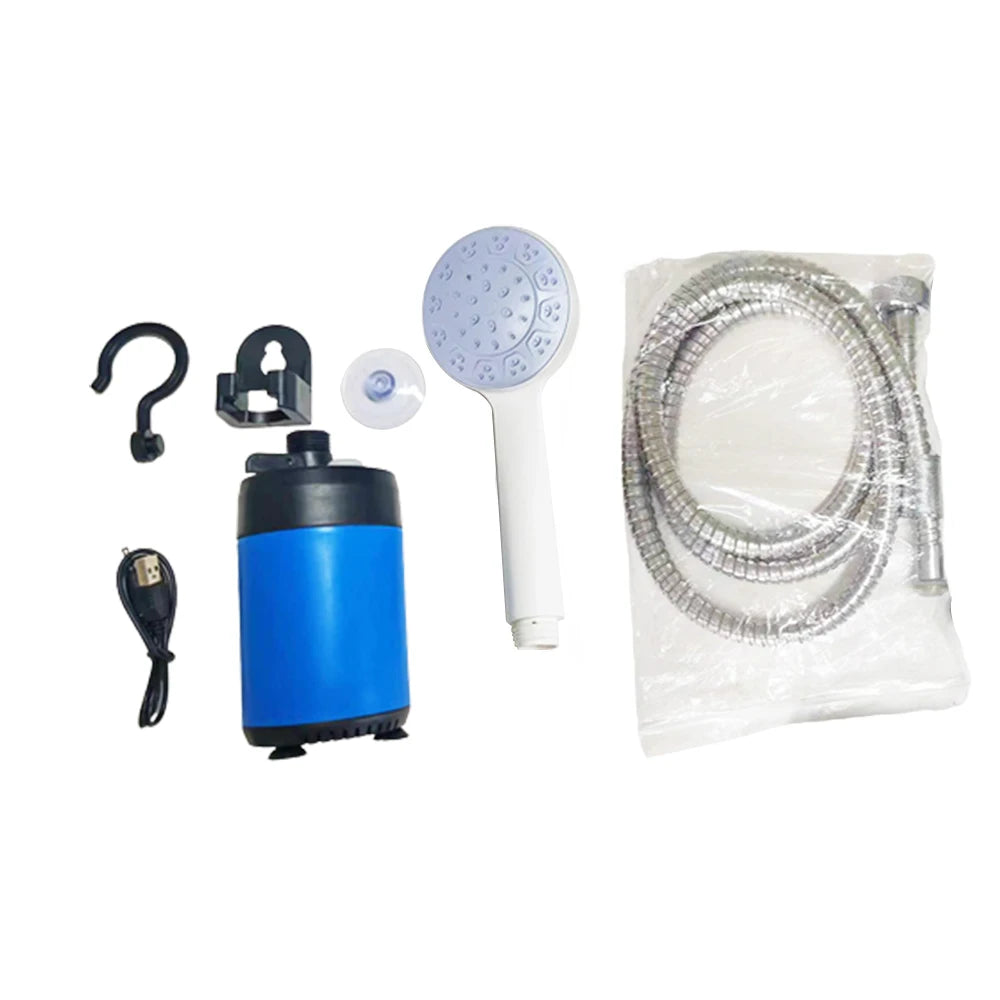 Portable Rechargeable Shower with showerhead