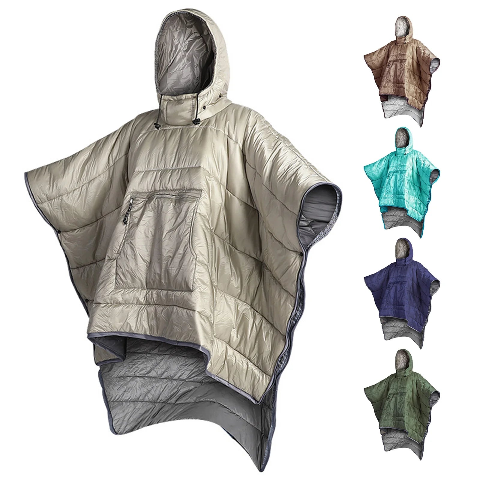 Outdoor Camping Warm Sleeping Bag Cloak