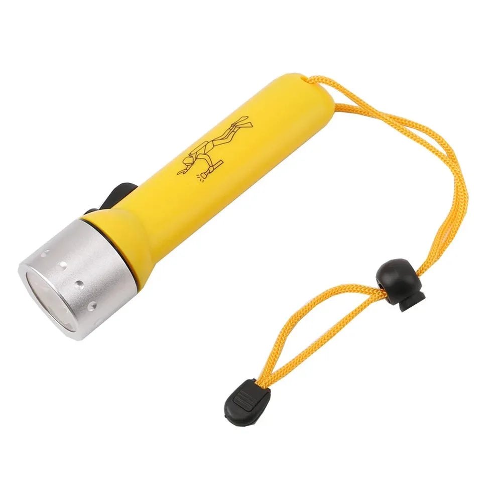 Powerful Super Bright Flashlight Diving Hunting High Lumen LED Camping Light Waterproof