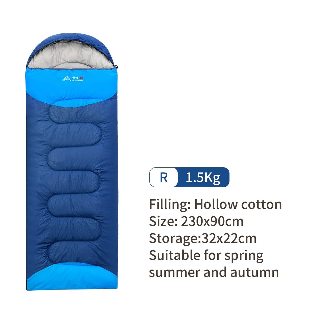 BISINNA Camping Sleeping Bag Ultralight Waterproof Winter Warm Envelope Backpacking