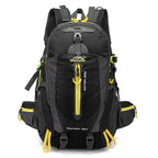 New Camping Backpack 40 Liters Large Capacity Travel Canvas Bag Outdoor