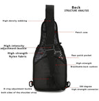 Hiking Trekking Backpack Sports Climbing Tactical Cross Shoulder