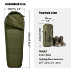 Sleeping Bags Tactical Styled Mummy Sleeping Bag Survival