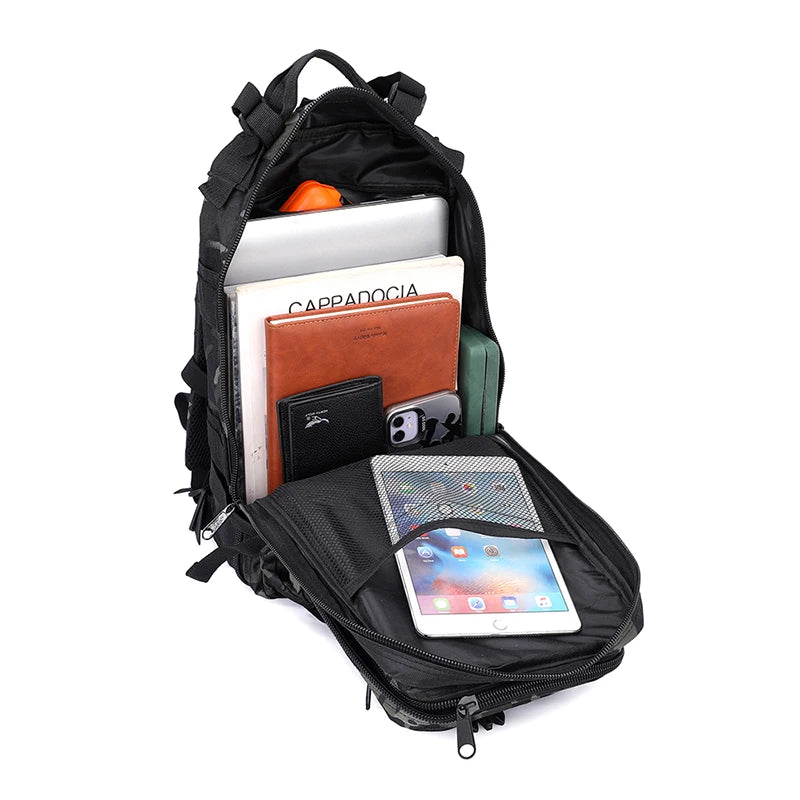 Tactical Outdoor Backpack - Camping, Hunting and Fishing