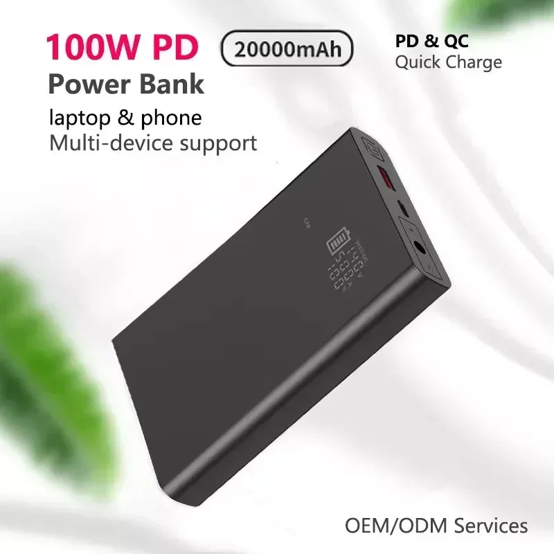 External Battery Pack for Laptop/IPad Phone