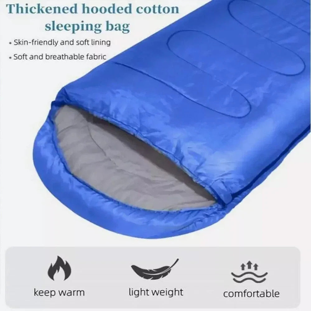 Cotton Sleeping Bags for Adults Cold Weather Camping Hiking