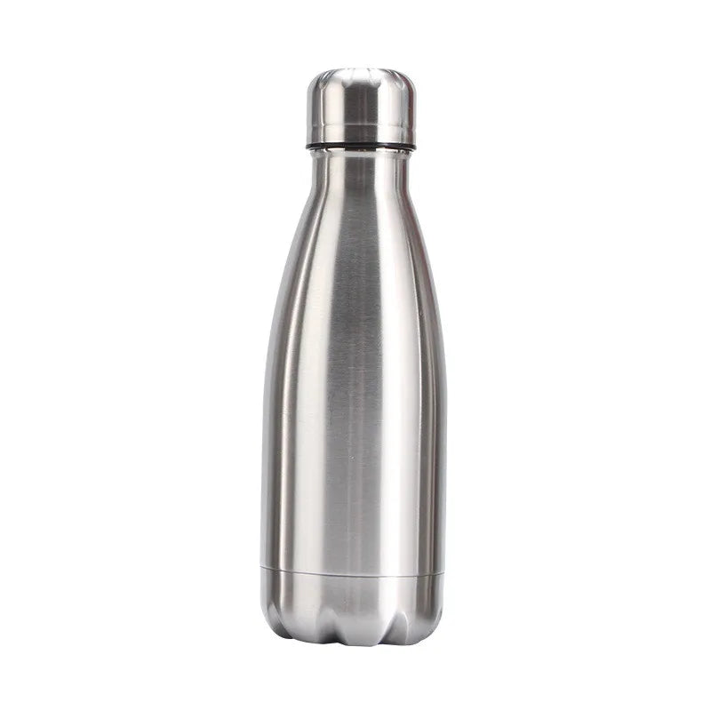 Stainless Steel Water Bottle 1 Liter, Sport Travel Cups,  500 750 1000ml Water Bottles