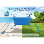 Camping Tent Pop Up Awning Outdoor Beach Sun Shade UV Ultralight