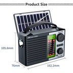 Portable Solar Radio MP3 Player/ Bluetooth Speaker