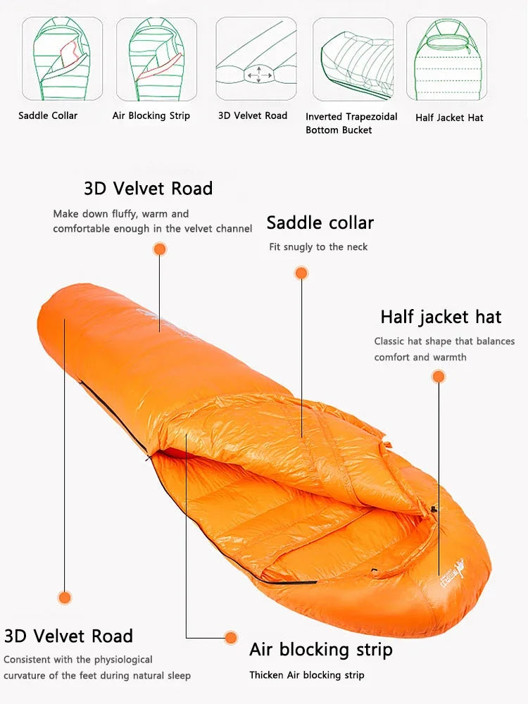 TARAK Mummy Sleeping Bags Adult
