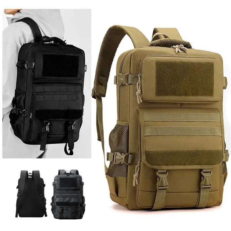 Tactical Outdoor Camping Backpack Travel Bags Climbing Hiking Rucksack Large