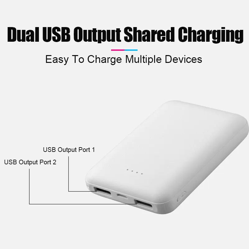 20000mAh Power Bank Portable USB Charger, Compatible for Heating Vest Jacket Scarf Socks Glove Equipment New