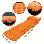 Outdoor Sleeping Pad Camping Inflatable Mattress with Pillows