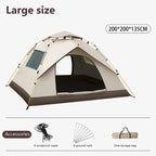 Outdoor Folding Camping Tent Portable Waterproof