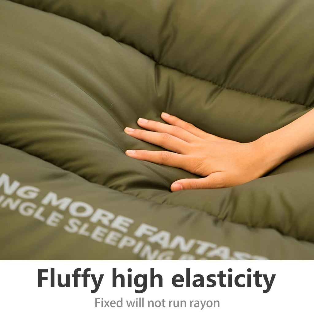 BISSINA 1-piece envelope-style winter sleeping bag