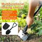 Outdoor 3-in-1 Foldable Shovel Portable Multifunctional