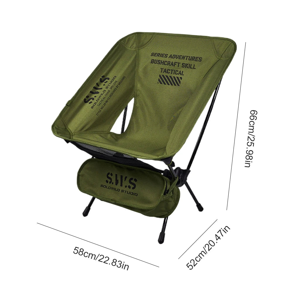 Camping Chairs Kit Ultralight Folding Chair Set With Sunshade