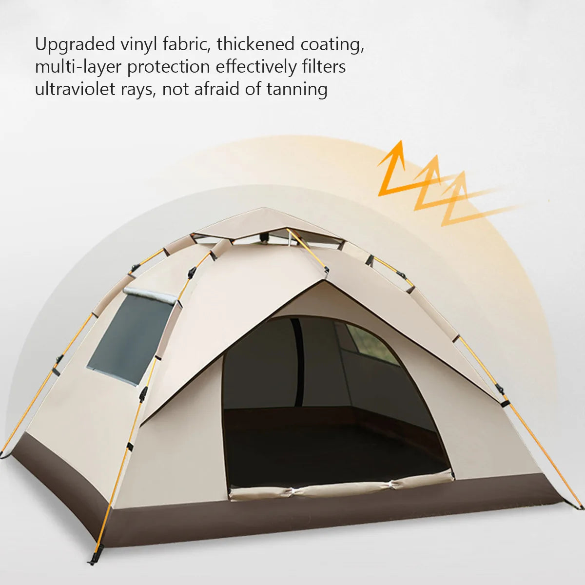 Outdoor Folding Camping Tent Portable Waterproof