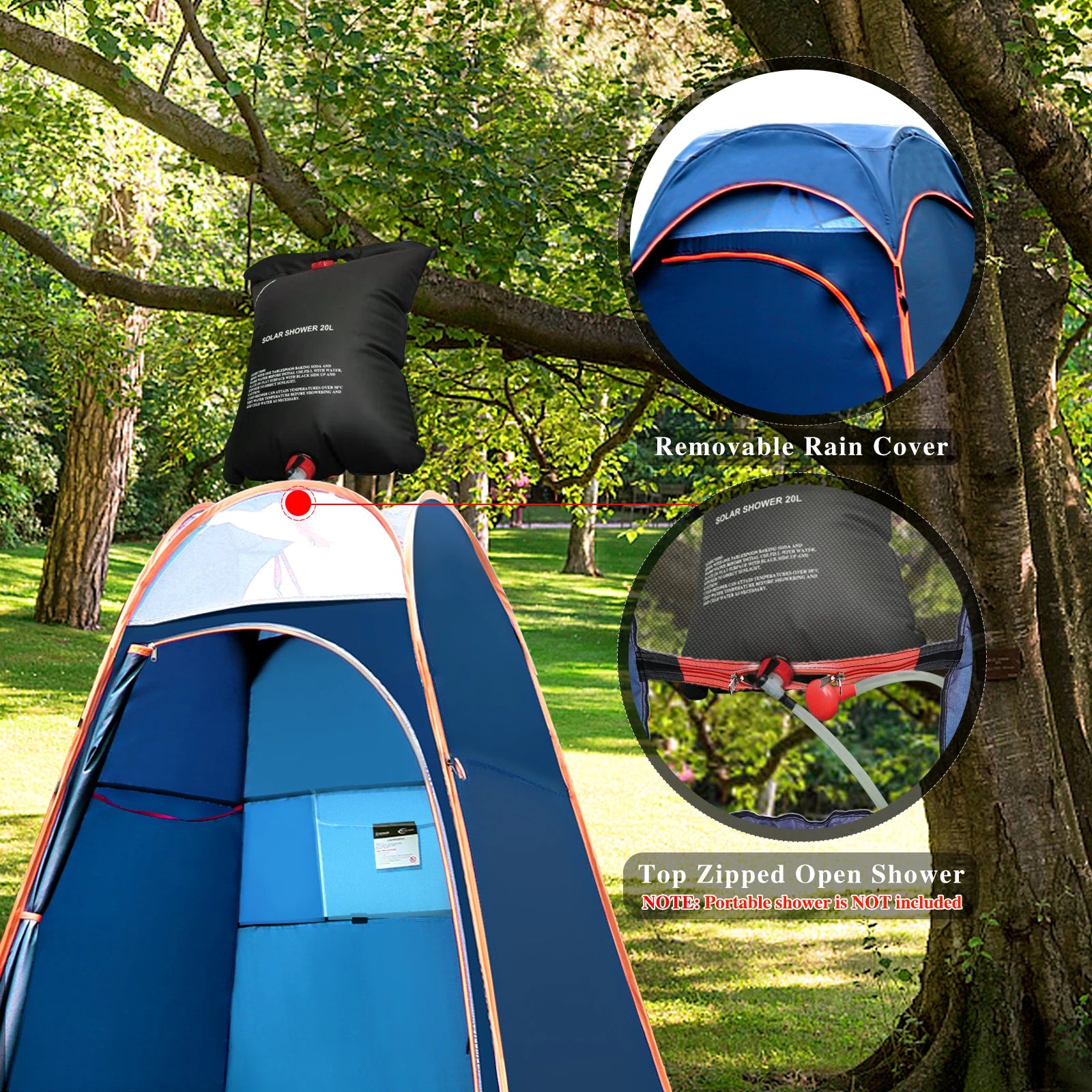 Pop-Up Privacy Tent , Shower, Toilet, Beach Changing