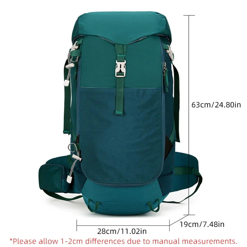 Camping Backpack Large Capacity 40L Climbing Rucksack Waterproof