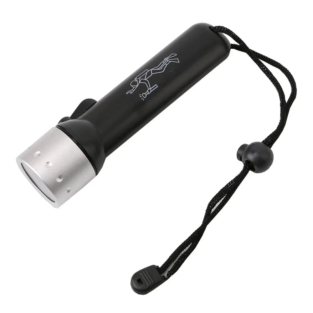 Powerful Super Bright Flashlight Diving Hunting High Lumen LED Camping Light Waterproof
