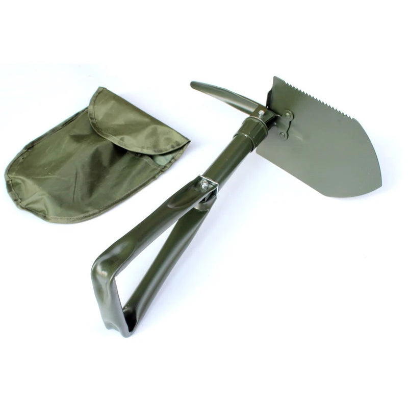 Outdoor 3-in-1 Foldable Shovel Portable Multifunctional