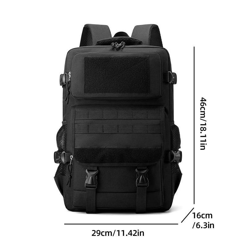 Tactical Outdoor Camping Backpack Travel Bags Climbing Hiking Rucksack Large