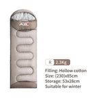 BISINNA Camping Sleeping Bag Ultralight Waterproof Winter Warm Envelope Backpacking