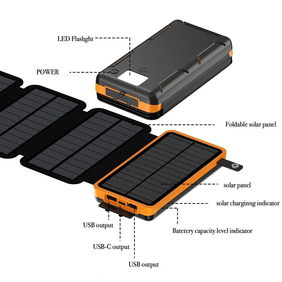 Portable Solar Power Bank