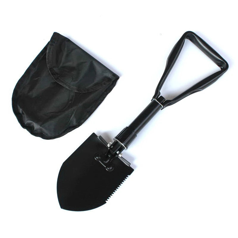 Outdoor 3-in-1 Foldable Shovel Portable Multifunctional