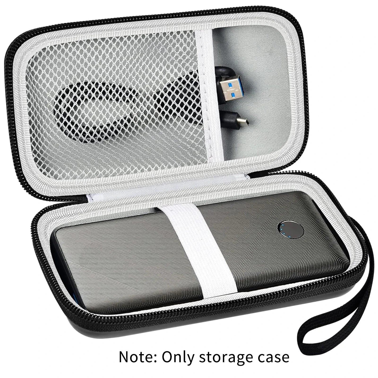 Portable Charger Storage Holder Case