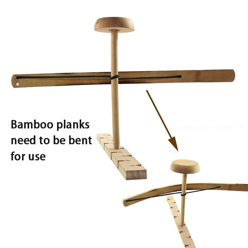 Bow Drill Friction Fire Starter Wood
