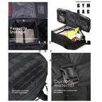 Outdoor Climbing Bag Camping Hiking Large Capacity 45L Double / Single Shoulder