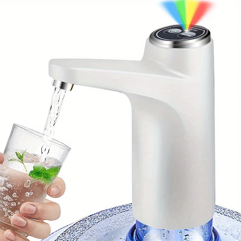 Portable electric water dispenser pump