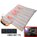 USB Camping Sleeping Bag Heating Mat Ultralight Waterproof  Warm