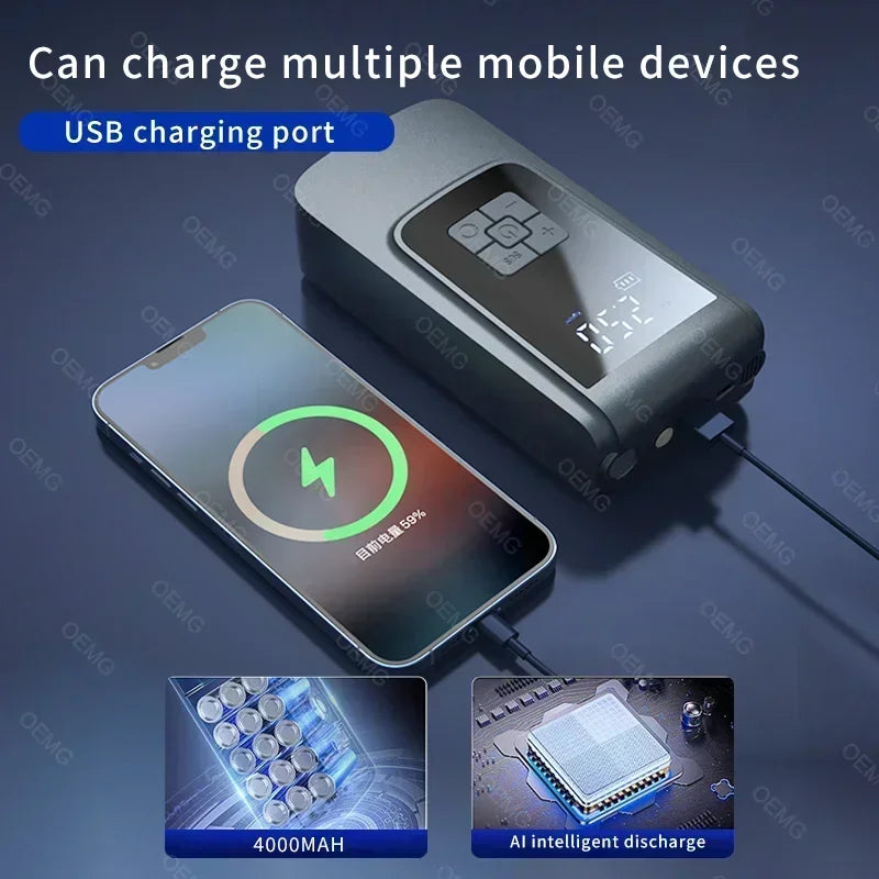 Portable Wireless Air Pump Compressor