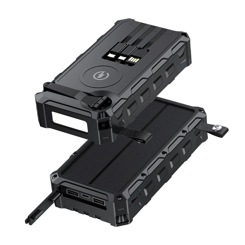 Hand Crank Solar Power Bank/Light