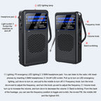 Portable AM FM SW Radio Emergency
